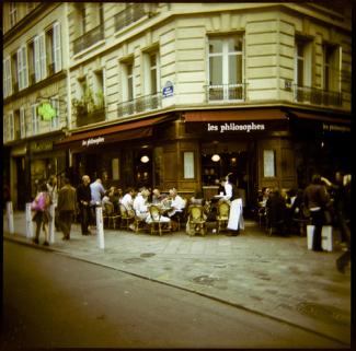 Les Philosophes Cafe image for Previous Conferences page