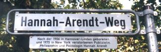 Arendt street sign Image for the Minor page